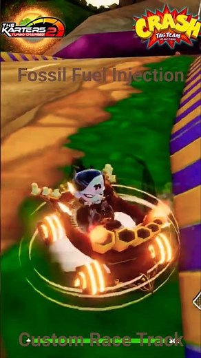 Fossil Fuel Injection Custom Race Track: #TheKarters2 #CrashBandicoot #CrashTagTeamRacing