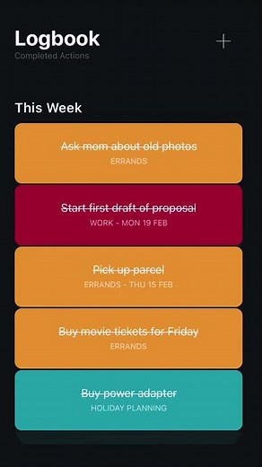 Moleskine Actions App. Stay on top of all your to-do’s