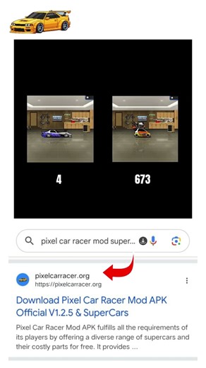Pixel Car Racer Mod APK Download Latest Version v1.2.5 #racinggame #roblox #gaming #car