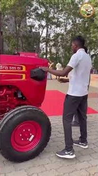 ಮಾತನಾಡುವ ಮಹೇಂದ್ರ ಟ್ಯಾಕ್ಟರ್| Mahendra AI Tractor #viral #mahindra #tractorvideo