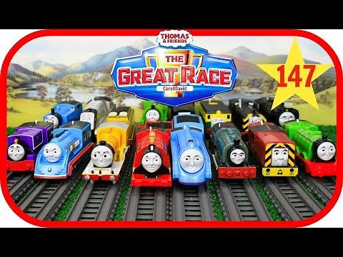 THOMAS AND FRIENDS The Great Race #147 Trackmaster Streamlined Thomas|Thomas & Friends Toys Trains