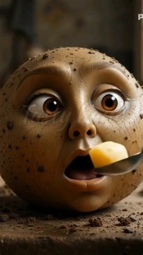 Potato Eating Potato 🥔 | Funny 3D Animation Short | Viral Video 2025