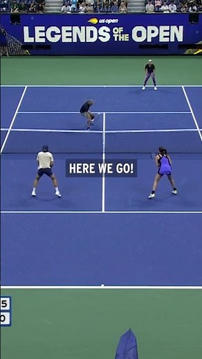 BRILLIANT doubles point 😂