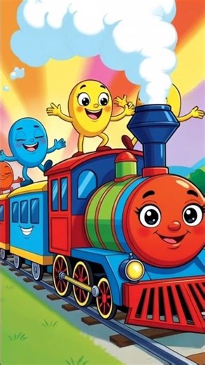 🚆 मस्ती भरी चलती ट्रेन 🚆 | बच्चों का मजेदार ट्रेन कार्टून | Funny Train Cartoon Hindi