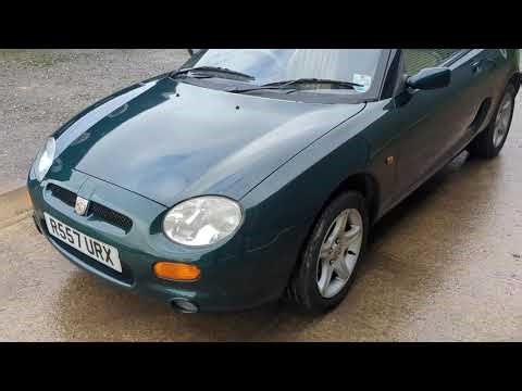 1997 MG MGF VVC just 19,000 miles and one owner