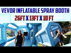 My New Inflatable Spray Booth - Is It Any good?