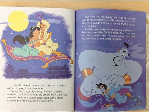 A Little Golden Book: Disney's Aladdin Read Aloud