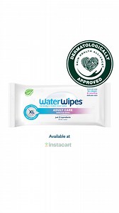 33 shares | Don’t let messes mess up your plans! Choose a wipe that can keep up with your daily life and sensitive skin needs. WaterWipes® Adult Care Sensitive Wipes are textured and extra large for pure and gentle all-over cleansing. Available through Instacart | WaterWipes | Facebook