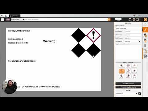 SDS Sheet with Chemical Labeling Module | LabelForge PRO