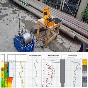 [Hot Item] 16 and 64 Resistivity Borehole Logging Tool Water Well Natural Gamma Logging Sp and Spr Logger Digital Geophysical Logging Tool System with Automatic Winch