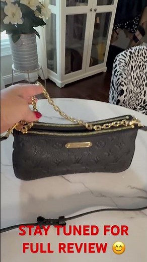 LOUIS VUITTON LIV POCHETTE EMPREINTE DOUBLE ZIP BAG | IS IT WORTH IT?