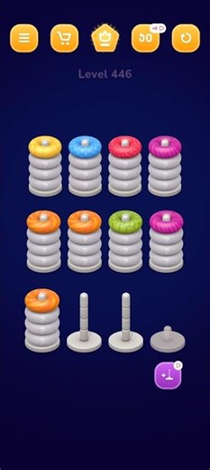 Color Sort 3D lvl 446