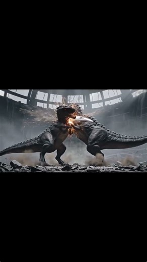 2 Scorpios Rex Fighting #dinosaur #reels #jurassicworld #viral #viralvideo #viralshorts #shorts