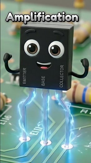 working of BJT Transistor in 3d visual guide #BJT #transistor #junction