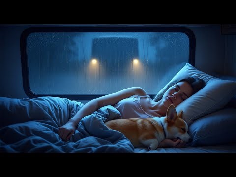 Heavy Rain Outside the Window – Sleep Instantly & Clear Your Mind