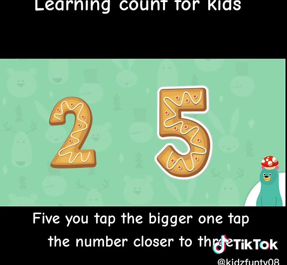 Interactive Counting Learning Video for 2-Year-Old Children