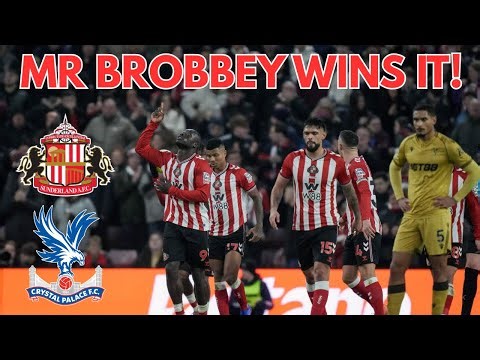 Sunderland pick up a HUGE three points v Crystal Palace! Match Review w/Alt Ending