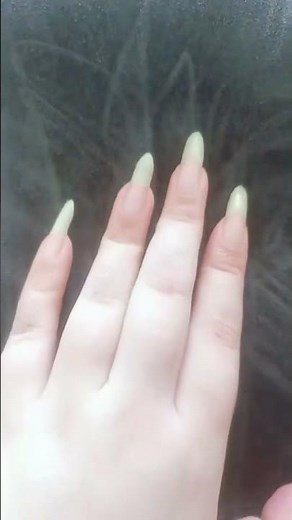 ticklish claws - scratching long natural nails #nails