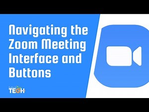 Navigating the Zoom Meeting Interface and Buttons