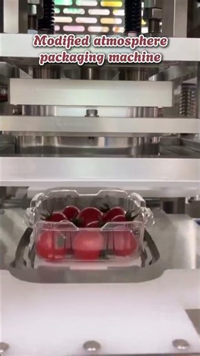 Modified atmosphere fresh-keeping packaging machine #packagingmachine #machine #factory
