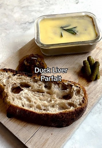 @Siobhan has made this delicious Duck Liver Parfait using our Gressingham Duck Livers they picked up in @Sainsbury’s for £2!🧡 Ingredients: - 4 shallots - 1 pack of Gressingham Duck Livers 300g - 1 large clove of garlic - Thyme - Brandy - Unsalted Butter - Cream/Milk - Salt - White Pepper #duckparfait #howtomake #dips #foodtok #gressinghamduck