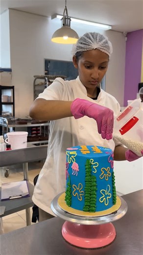 Oh My Cake! | Here for the Bikini Bottom aesthetic though 🪸 #ohmycake #spongebobcake #birthdaycake #fourways #cakedecorating | Instagram