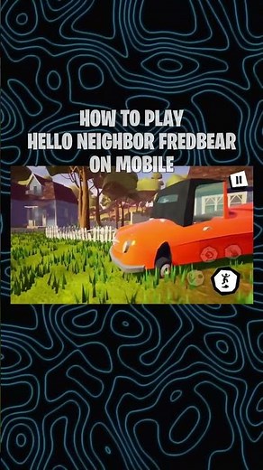 FNF Fredbear Mod is INSANE in Hello Neighbor! (Full Gameplay & Mobile Install)