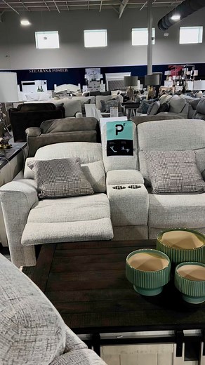 Relax in style with the Garland Dual Power Sofa Set in Alabaster! ✨With power reclining, adjustable headrests, and built-in charging ports, this sofa, loveseat, and recliner set is all about next-level comfort. On sale now—shop before it’s gone! 🔥 | Home Furniture Plus Bedding