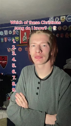 How many Xmas song do you know? 🎄🎅🏻#CallumTheDragonOfficial #CalTheDragon #Famous #Tiktoker #explore #christmas #footballcontentcreator #goviral #viral #fyp