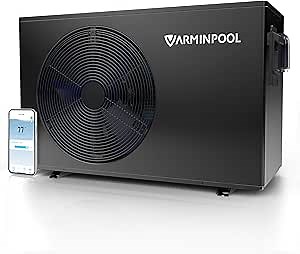 Pool Heater, Portable Water Heater 2000W - Immersion Heater with Digital Thermometer, Upgraded Magnesium Oxide Heating for Fast Heating, for Small Pools, Bathtubs, Buckets, Tanks