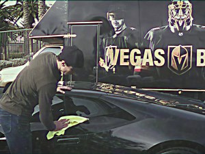 VGK Family Car Stickers can make even the most exotic car look amazing! | Vegas Golden Knights