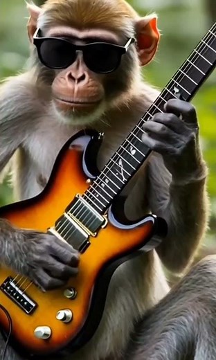 Cute monkey rocker #shorts #short