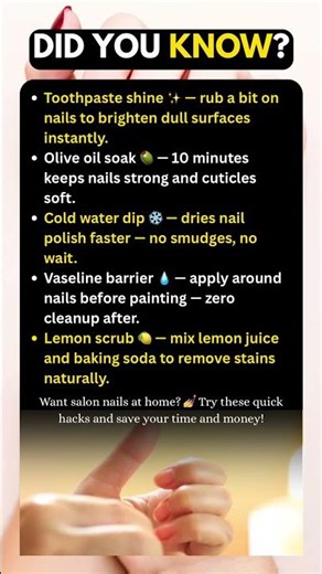 5 Nail Hacks You’ll Wish You Knew Sooner
