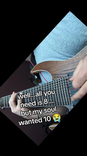 10-string guitar is actually insane #GuitarShorts #MetalGuitar #GuitarGear #guitarist