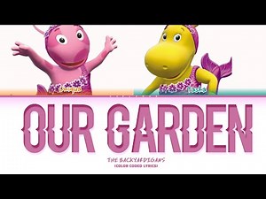 Backyardigans 'Our Garden' (Color Coded Lyrics)