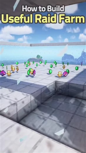 @buildby_legends on Instagram: "HOW TO BUILD USEFUL RAID FARM #trendingreels #viral #minecraft #minecraftmemes #boost #minecraftbuilds #legendary #memes #minecraftworld #minecraftsurvivalbase"