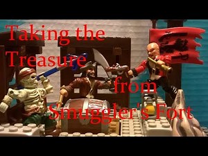 Mega Bloks Pyrates: Taking the Treasure from Smuggler's Fort