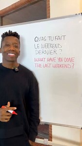 107K views · 4.3K reactions | Traduisez en anglais: Qu’as tu fait le week-end dernier? | KodjoEnglish | Facebook