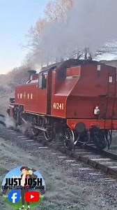 41241 LMS IVATT CLASS 2MT OXENHOPE #train #trains #railway #travel #steamengine #locomotive | Josh Beattie