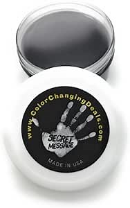 Amazon.com: Black to Colorless Color Changing Magic Paint Activated by Body Heat Thermochromic Paint Temperature responsive for Secret Messages Gender Reveal Escape Room props Magic Tricks : Arts, Crafts & Sewing