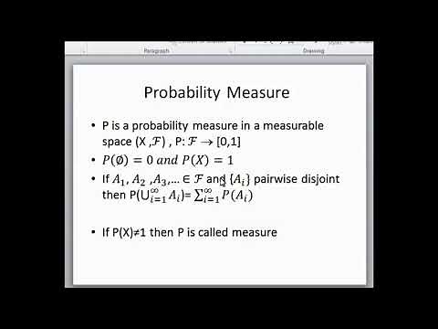 1. Stochastic analysis: σ-algebra,Borel set,probability and measurable spaces