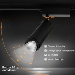 [Hot Item] Versatile Adjustable Beam Angle LED Track Magnetic Spotlight: Perfect for Any Indoor Setting