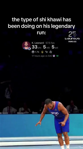 #nba #kawhileonard #2025achievements #2025recap #viggleai | Kawhi Leonard