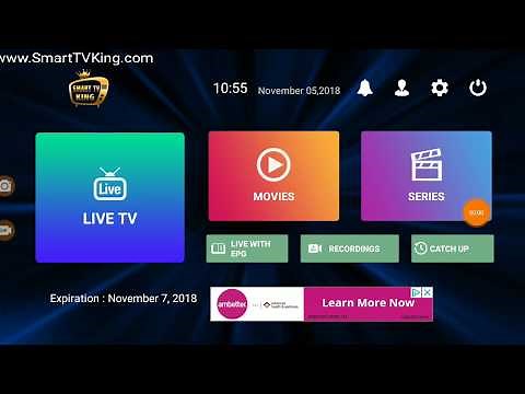 Smart TV King LIVE TV app for your Fire Stick or Android box