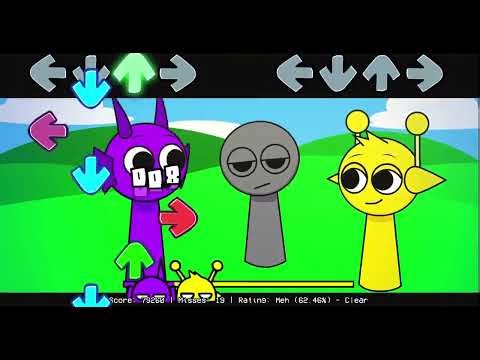 Yet Another Sprunki FNF Mod + Sprunki Download link (Color Bunched)