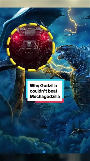 Why Godzilla lost to Mechagodzilla? It’s more than just exhaustion! #movies #film #fyp #monster #Godzilla