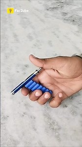 Learn how to make a handcrafted gun from a pen 🖊️