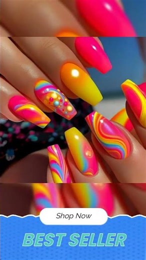 Blue Star Ballet Press-On Nails