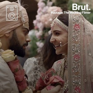 933K views · 10K reactions | This man was hired by Virat Kohli and Anushka Sharma to shoot their wedding film. Vishal Punjabi spoke to Brut India about the intricacies of the special task. | Brut India | Facebook