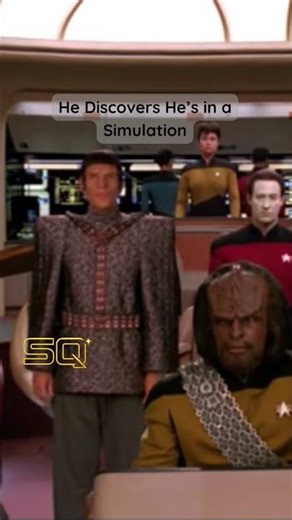 Data Glitches: Riker Breaks Sim | Future Imperfect Romulan #startrek #startrektng #starfleet #scifi